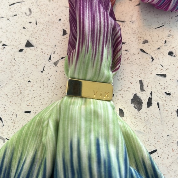 VIX swimwear colorful bikini top - M - Picture 2 of 4